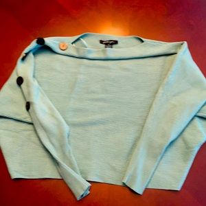 Stitch Fix Faith and Zoe Medium Button Detail Dolman Sweater